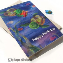 Turtle Happy Birthday Card
